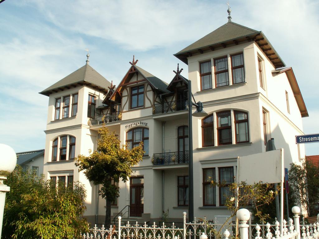 Villa Pippingsburg am Strand Heringsdorf  Exteriör bild